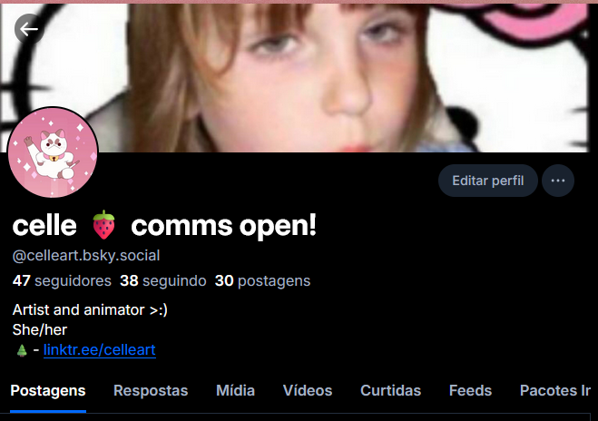Oi gente, decidi usar só meu bluesky e tumblr, vou trancar esse perfil, mas podem me seguir lá!
tumblr.com/celleart
bsky.app/profile/cellea…