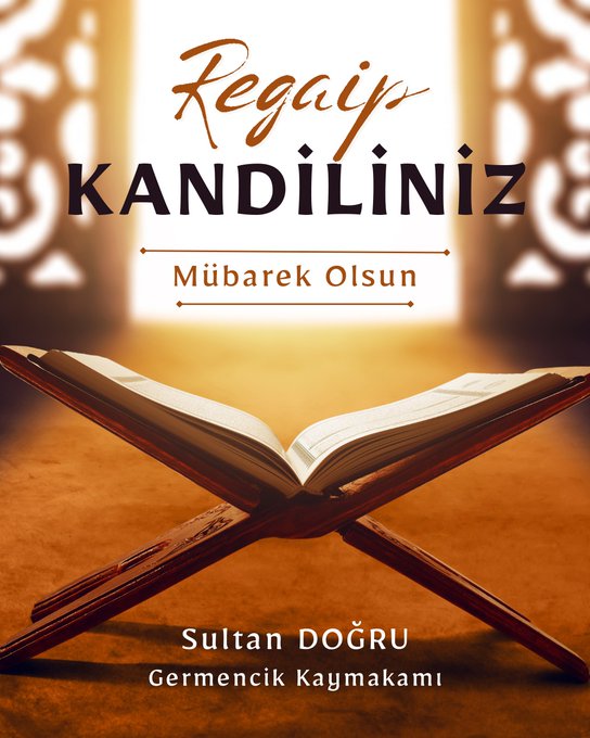 Regaip Kandili Aydın Halkı İçin Mübarek Olsun