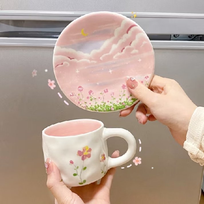 cepetlulussss's tweet photo. Mug keramik aesthetic 🎀 https://t.co/J5zxXmcUr5