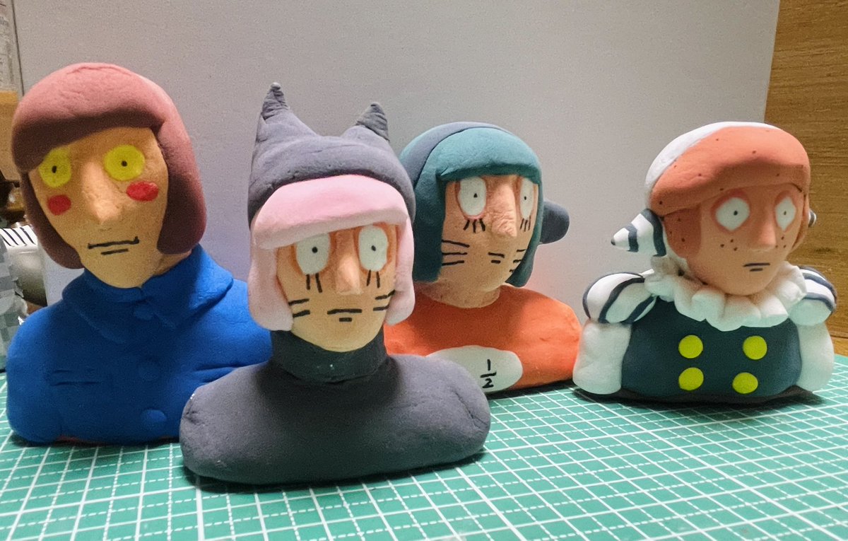 粘土ルサも仲間入り