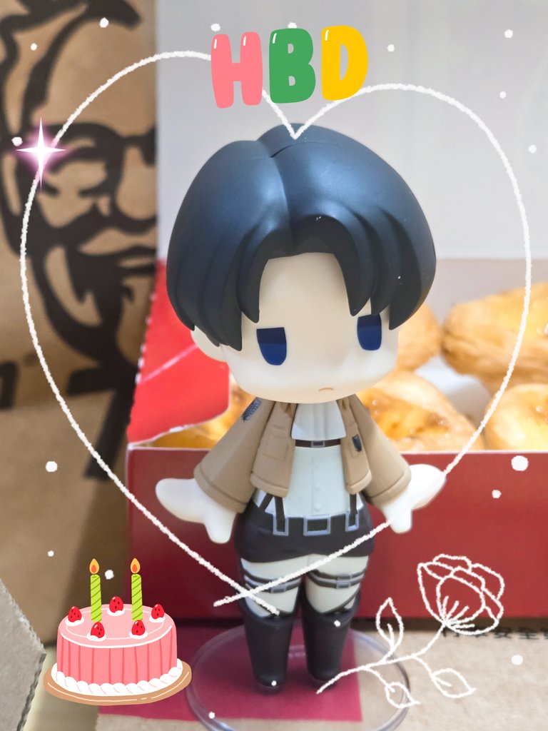 兵長HBD！
お誕生日おめでとうございます😚

#リヴァイ生誕祭2025