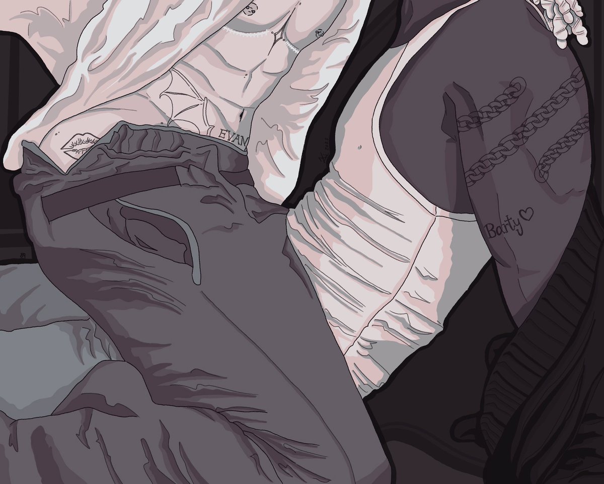 blueghosty_'s tweet image. #rosekiller based on the GQ heated rivalry shoot