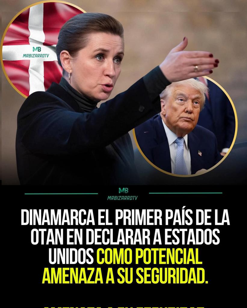Por primera vez en la historia, un aliado de EEUU asume ésta posición.
Dinamarca declaró a EEUU como potencial amenaza para su seguridad.
EEUU, es una amenaza para el mundo, asume el papel de policía mundial. Ésto se llama terrorismo de estado.
cnn.com/2025/12/10/eur…