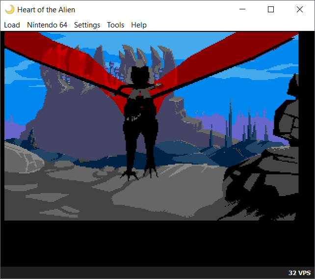 OldPirate11's tweet photo. #HeartoftheAlien for #N64. Corrected the palette.
#OutofThisWorld2 #AnotherWorld2 #HeartOfAlien #HOTA #HA #HeartAlien #SegaCD #SEGA #Platform #AnotherWorld #OutofThisWorld #Nintendo #Nintendo64 #N64Dev #libdragon https://t.co/m8AuzvXlWw