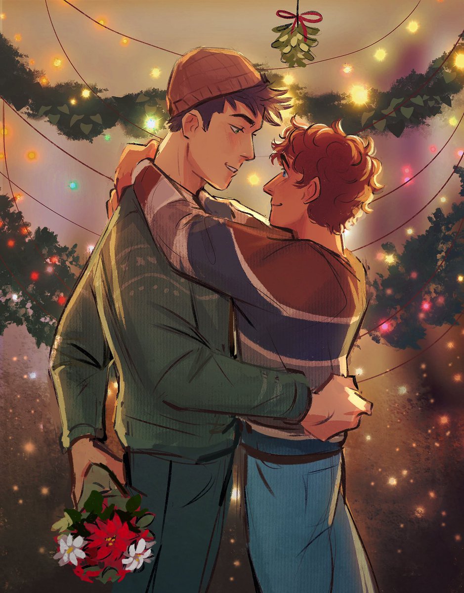 「Reposting an old pic happy holidays from」|Kay 🐌🪴のイラスト