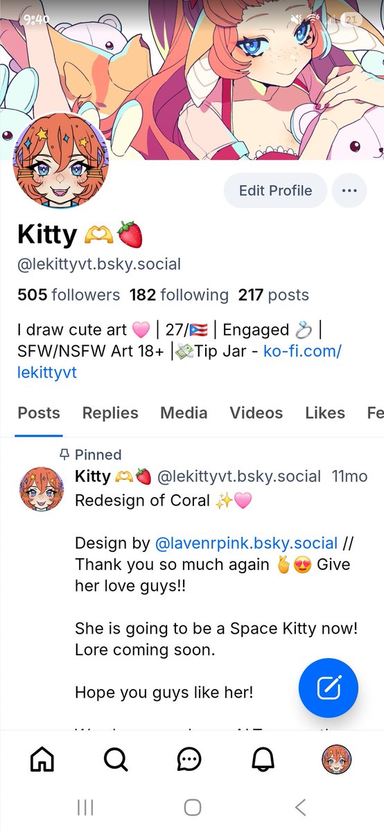 X/Twitter is just not the same anymore. 

Please follow me on Bsky!! I love the casual feeling of the app.

Link - bsky.app/profile/lekitt…