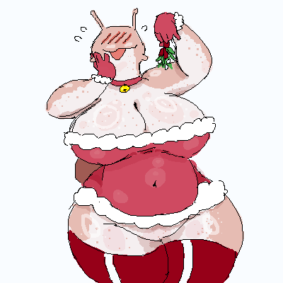 stinky_peanut's tweet image. Merry Christmas, everyone! Thank you for all of the likes and retweets on the last post. (I hope it was the snail you guys liked)