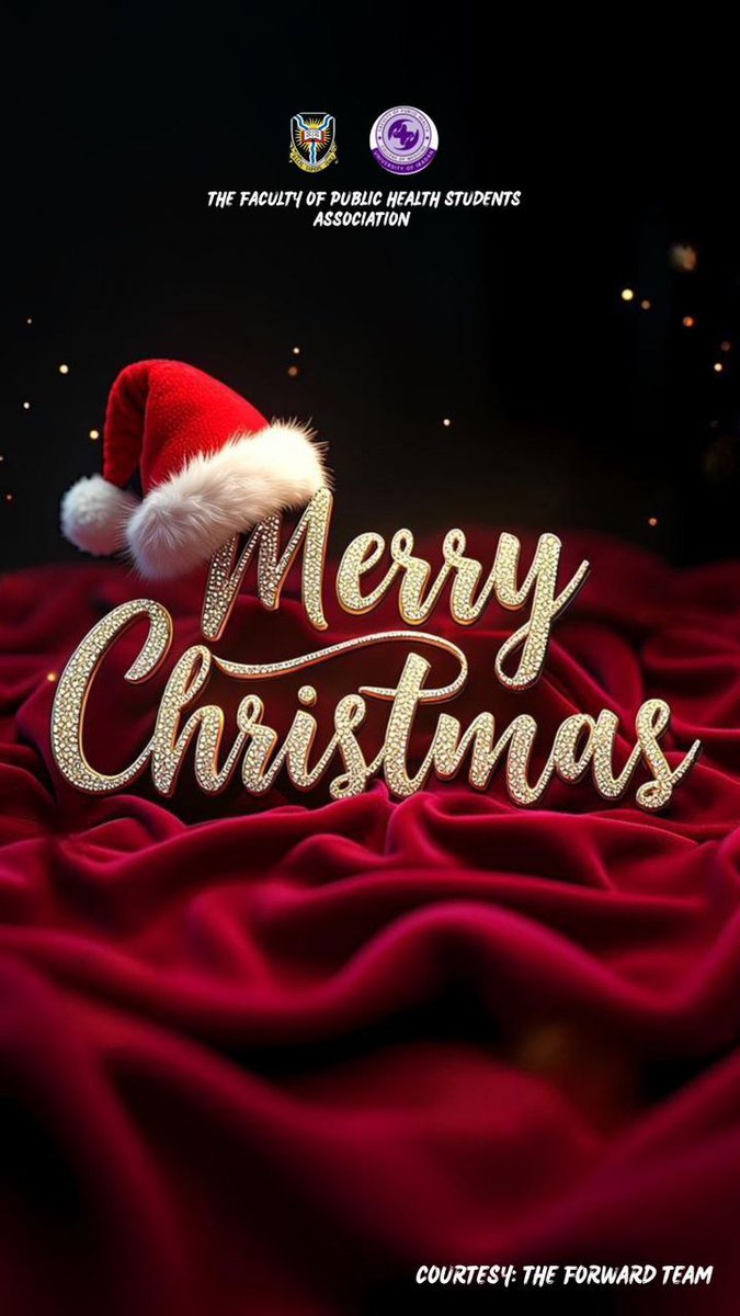 faphsaui's tweet photo. THE FACULTY OF PUBLIC HEALTH STUDENTS ASSOCIATION

Merry Christmas to Students of the Faculty of Public Health

©️THE FORWARD TEAM https://t.co/Cji6tdEl3r