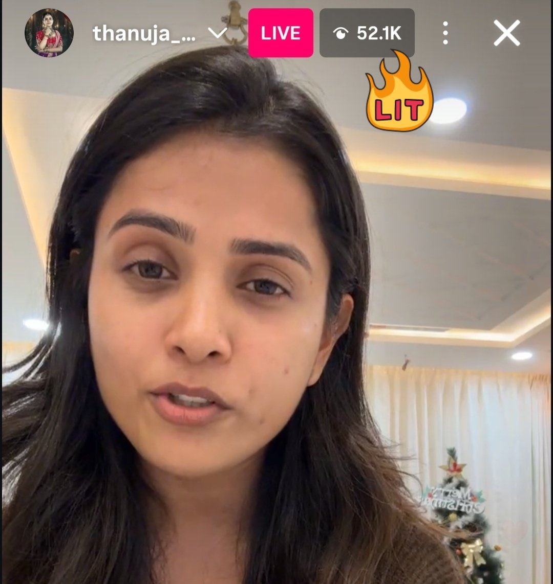 aravindaareddy's tweet photo. 52K+ after bb is over.. this is insane🔥🔥

The way she handled questions and answered speaks alot about her character ❤️

QUEEN THANUJA 👸❤️

@ThanujaP123 🫶

#BiggBossTelugu9 https://t.co/KMy2KfHMEf