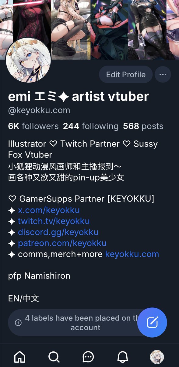 keyokku's tweet image. as you know I will be active on bsky, I think there are some misconceptions, so here are my thoughts:

I've been there on and off for the past few years since we as artists have gotten scared with this platform

and I can tell you, it is active and people are still using it to…