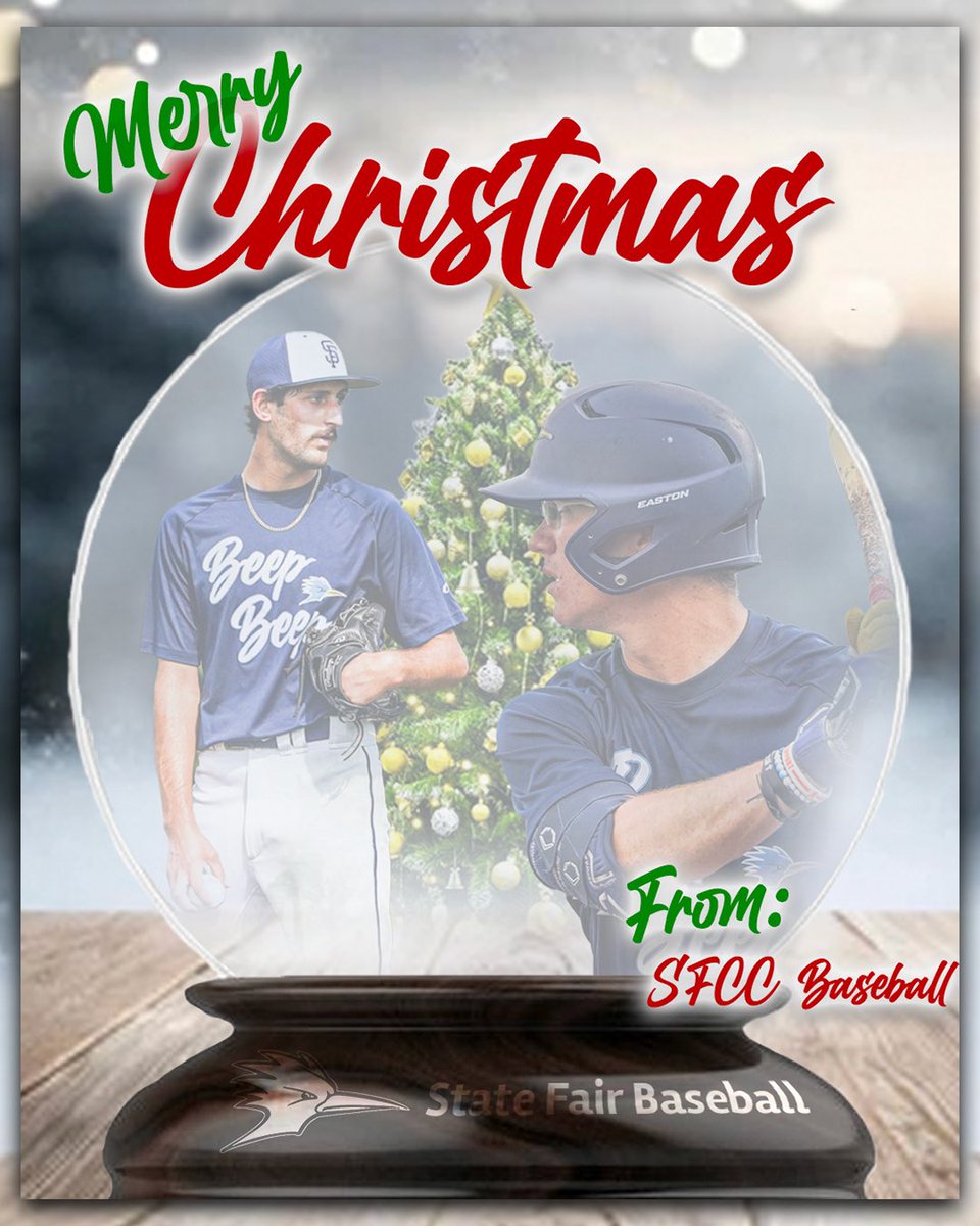 StateFairBSBL's tweet photo. From: SFCC Baseball🐦🎄
To: You🎁 https://t.co/mdJ3Bvcdo8