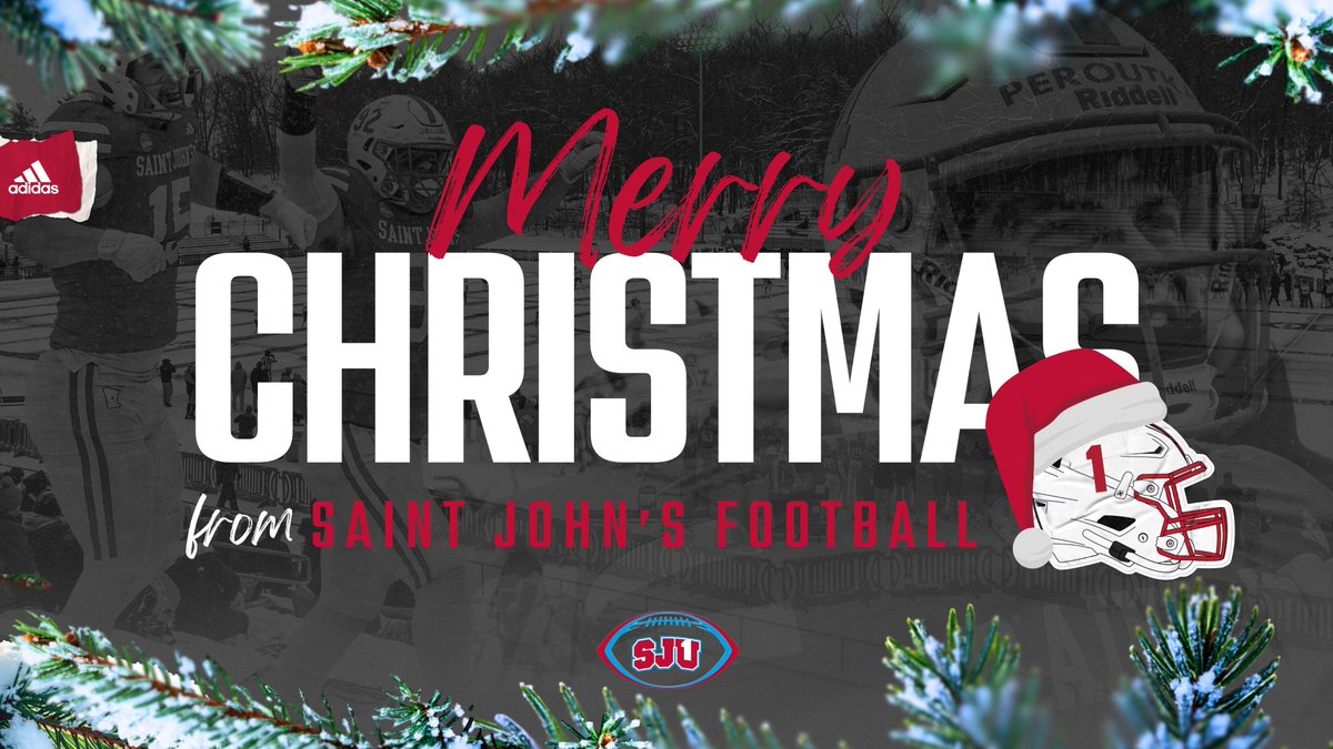 SJUFootball's tweet photo. Merry Christmas and Happy Holidays! #gojohnnies @SJUJohnnies https://t.co/UiOXsmfGwi