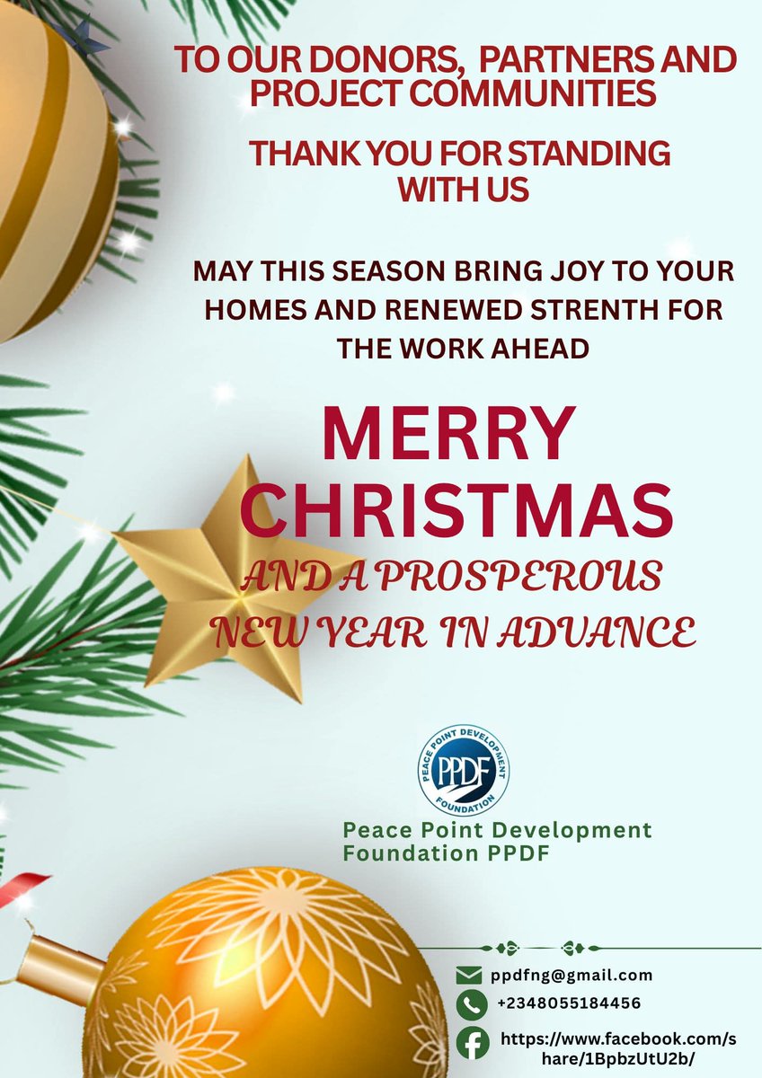 Peace Point Development Foundation -PPDF tweet media