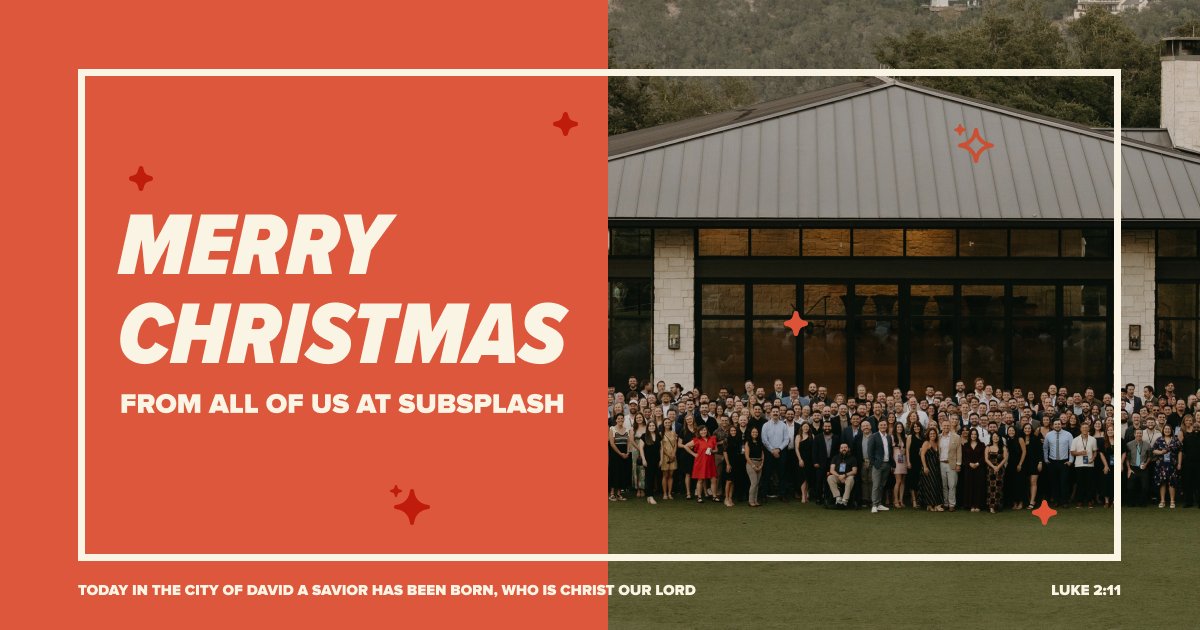 Subsplash tweet media