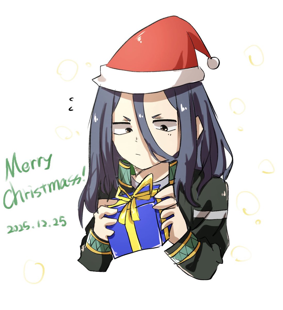 y_foun4's tweet photo. 大遅刻すぎたのもあるけど今年は色々やりたいことあって描くの後回しにしてた😂
 #MerryChristmas2025 https://t.co/ZmvxuGXRdZ
