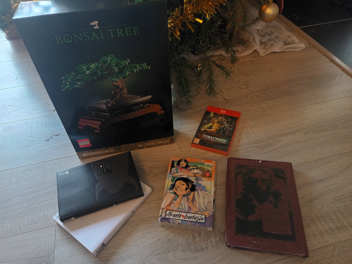 Cadeaux déballés ! Je peux dire que j'ai été gâté !