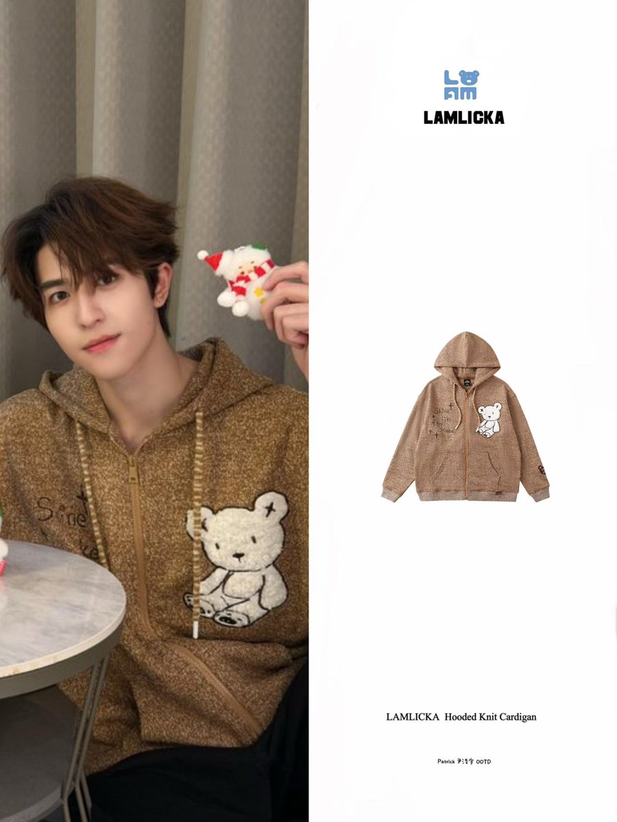 Patrickfs1020's tweet photo. ➖#PatrickFashion➖
#LAMLICKA 
✩ LAMLICKA Hooded Knit Cardigan 
#REDclub
✩ REDclub-Tumbler
✩ REDclub-Keychain

#แพทริค #PatrickFinkler #尹浩宇 
#แพทริคณัฐวรรธ์ #YinHaoyu #ootd https://t.co/elJ3KGElq6