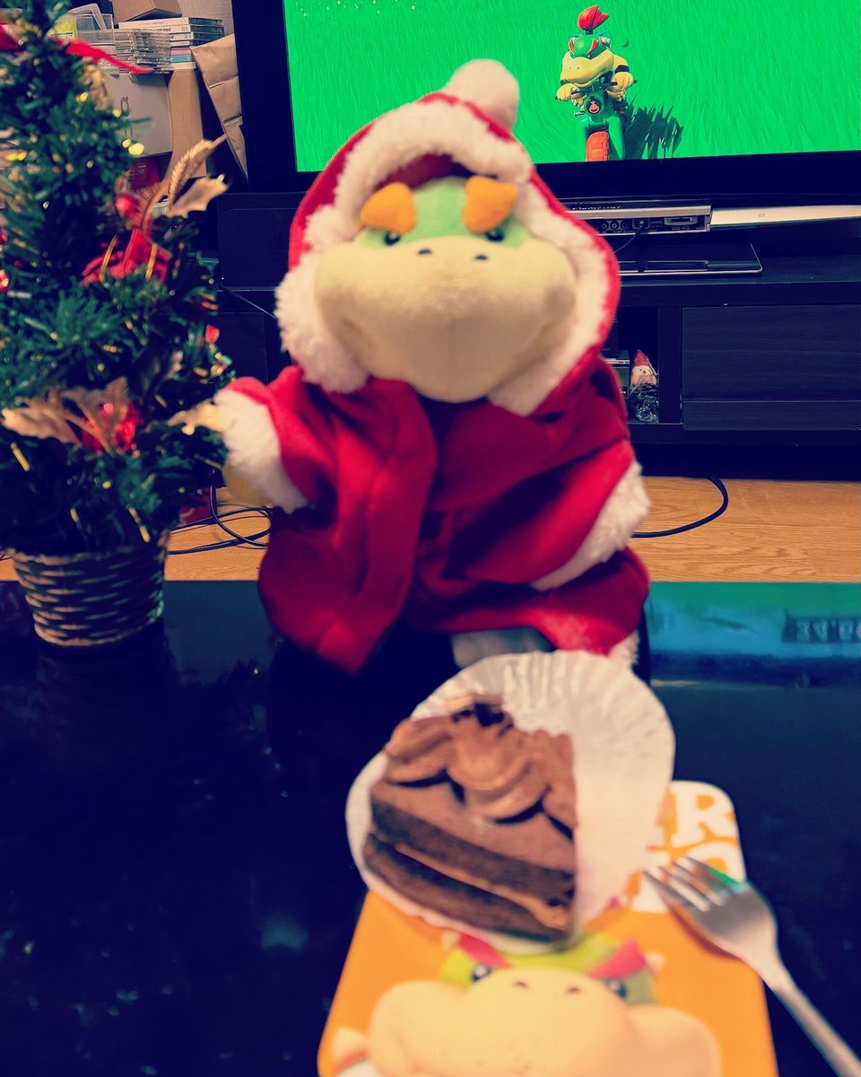 ochadzuke394593's tweet photo. #xmas #クッパJr #bowserjr https://t.co/L5JpBgUgo3