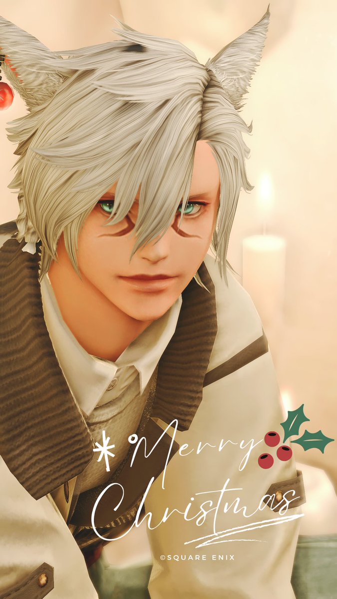 さぎりさん＆ひばりさん（クリスマスver.） 遅刻 #FF14