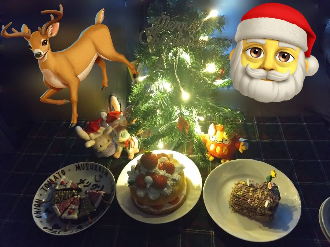 tentoki1001's tweet photo. メリクリ🍰🎅🎄 https://t.co/n4FKqd9AEL