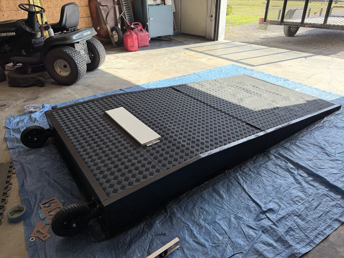 Boy got a portable pitching mound for Christmas. 

Merry Christmas, hobby friends.