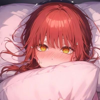 MLopes006's tweet image. eu adoro perfil dela pq é uns assuntos aleatórios umas discussões maneiras e a foto do perfil é simplesmente a makima no travesseirinho &amp;gt;///&amp;lt;