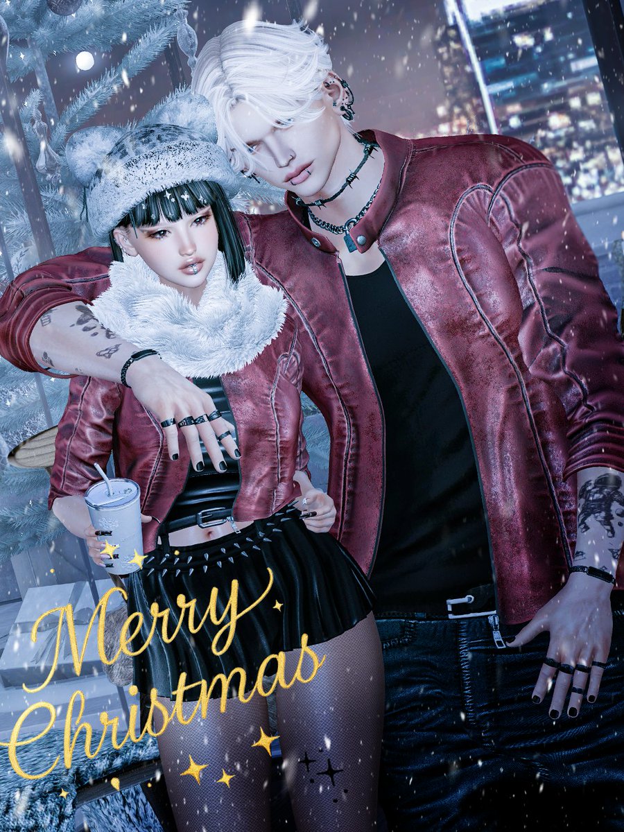 SANTA's GIFT STORM🎅

GBからはX'masプレゼントに 赤のレザージャケットとファーストールのセットが届きました!!  
本店にて、グループ加入でゲットできます✨

イコもワグくんとお揃いでクリスマスコーデしてみたよ🌲✨