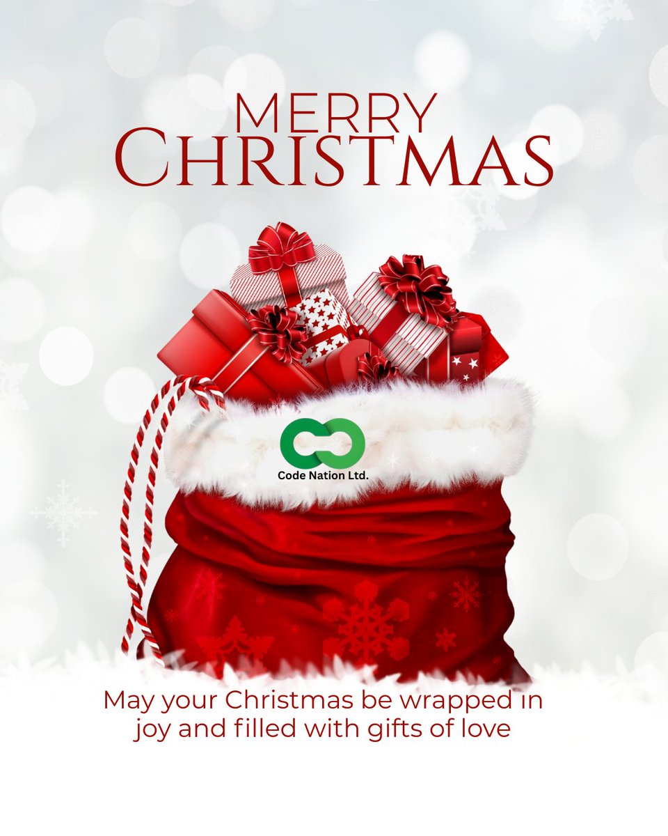 Merry Christmas from us at Code Nation Ltd.

Thank you for the support, trust, and shared wins this year. We’re grateful for the community we’re building together through technology.

Wishing you joy, peace, and a well earned break this season.

#MerryChristmas2025  #SeasonOfJoy