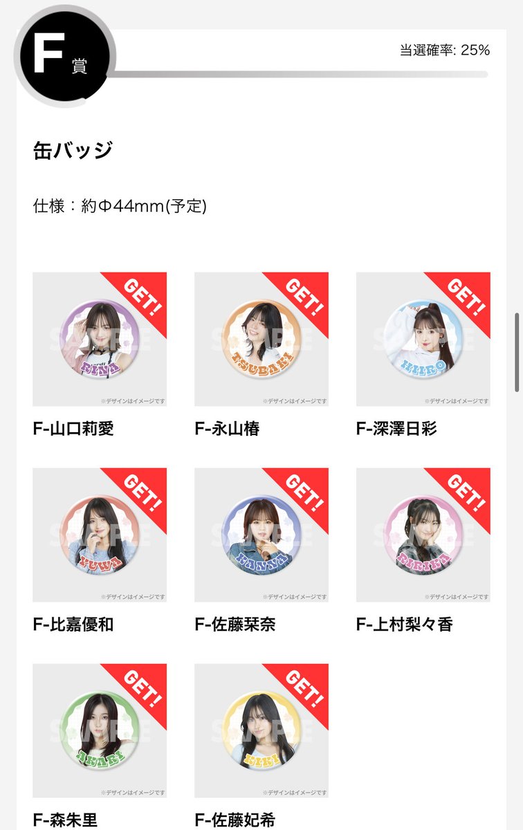 Laki ラッフルくじ 10連 2回目の結果 アクスタは出なかったけど