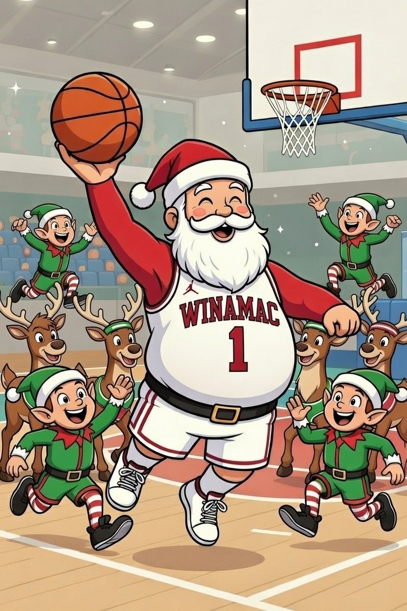 Merry Christmas from the Winamac Lady Warrior Basketball family!