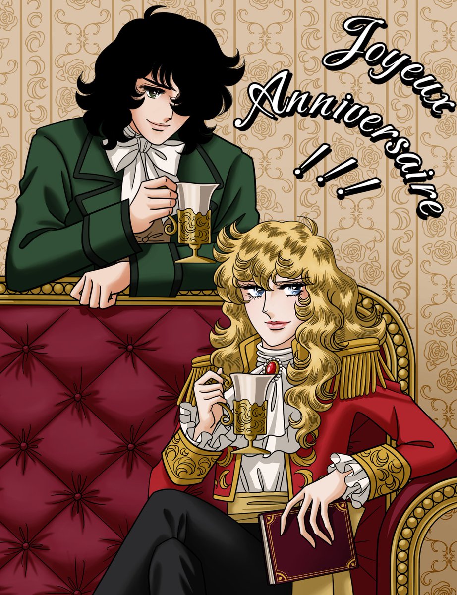 🎂💖
#オスカル・フランソワ・ド・ジャルジェ生誕祭2025 
#オスカル・フランソワ・ド・ジャルジェ生誕祭2025