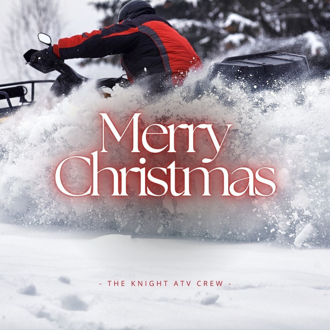 KnightATV's tweet image. Merry Christmas! #knightatv #christmas #atv #offroad