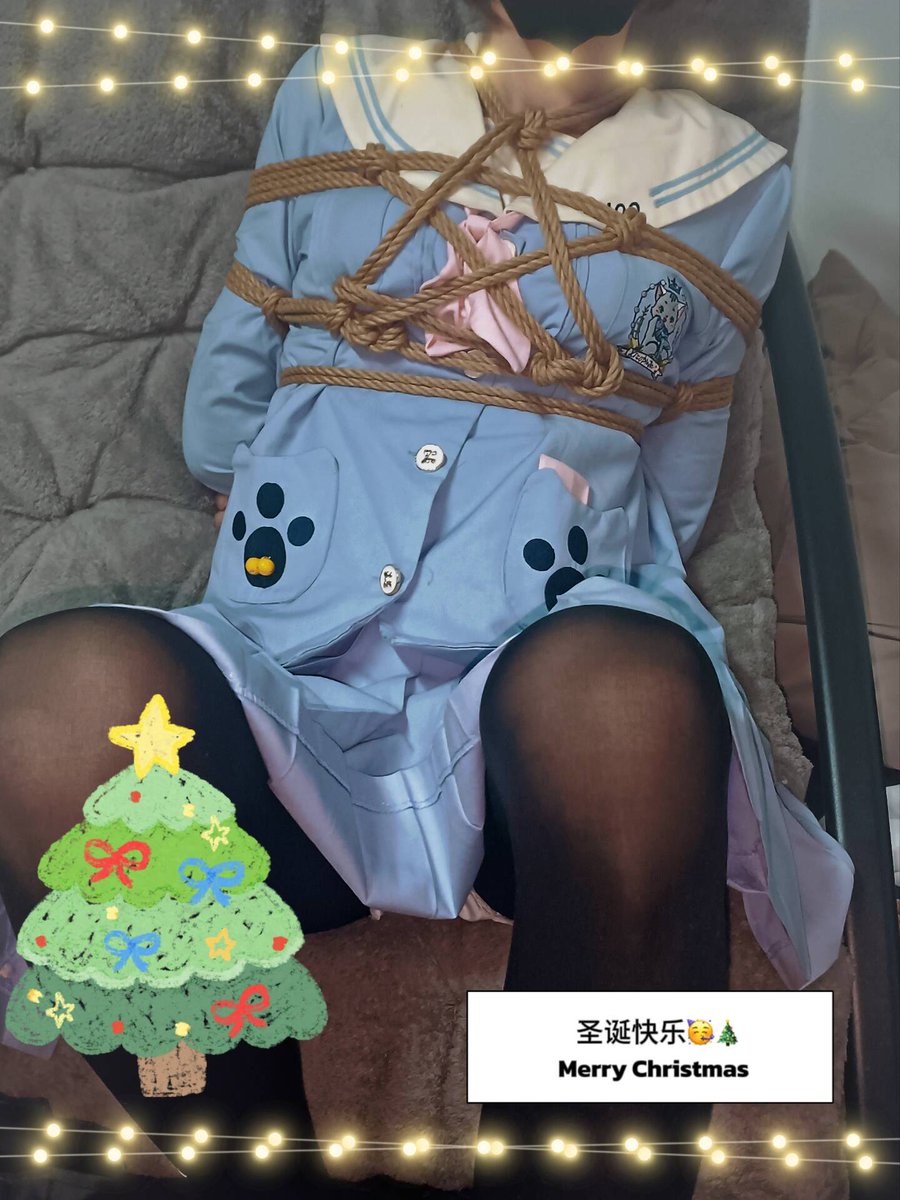 YanQue31497's tweet photo. 圣诞🎄⭐
🪢&amp;📷：@Johnson16968933
🧒🏻：@YanQue31497
🏠：@lan_shibari https://t.co/Tu1LlSRmBl