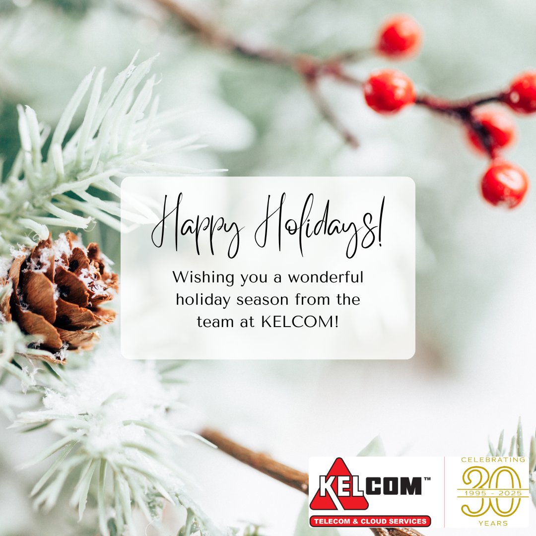 KELCOM_Internet's tweet photo. 🎁 Happy Holidays from KELCOM! 🎁

May your Holidays be filled with joy, love, and peace. Thank you for your continued support – we are grateful for each and every one of you! 🎄❤️

🌐 https://t.co/bhm9iwhtXu https://t.co/ecc7IgOU10