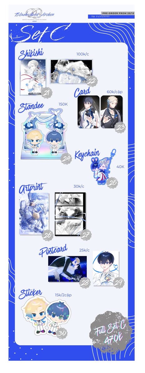 MA_nn_n31700's tweet photo. #kiis #カイ潔

At the end of the year, Im honestly super busy and couldn’t draw a birthday piece for Kis or a Christmas illustration. Instead, my friends and I worked together on a project called kiis Wedding: Blauhochzeit Archive. I just wanna show it off to everyone hehe💍💙 https://t.co/zyoZG8X8wu
