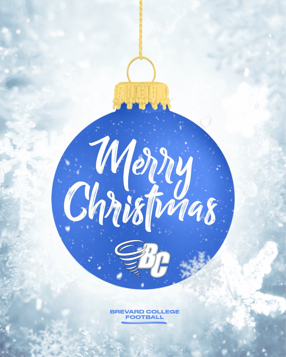 Merry Christmas from the BC fam!!! Wishing everybody a happy holidays!! 🌪️🎄  <a href="/BrevardF5/">BC Football 🌪</a> #nadonation #MerryChristmas
