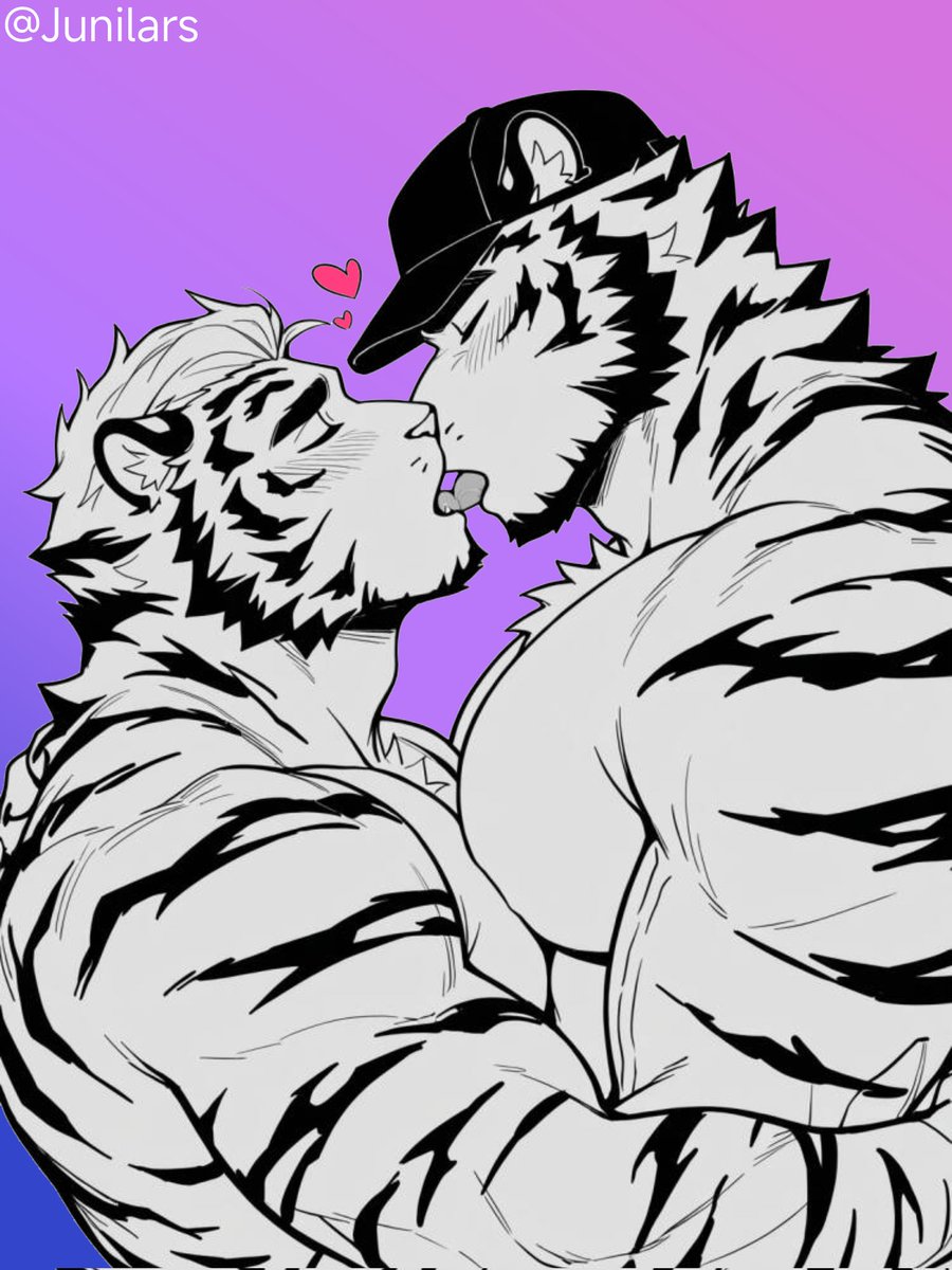 kiss kiss
#AIart #furry