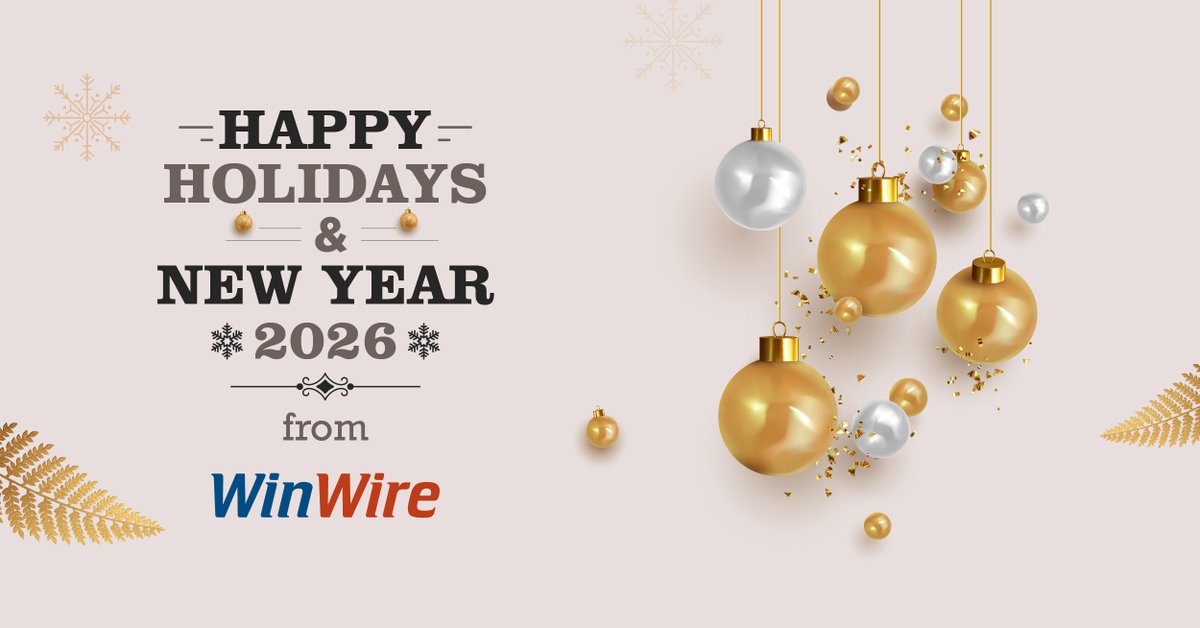 WinWire's tweet photo. Happy Holidays from all of us at WinWire!

Big thanks to our customers, partners, and team for an incredible year. 

Wishing you a joyful season and a great start to 2026.
#HappyHolidays #SeasonOfGratitude https://t.co/MqiLcXHahy