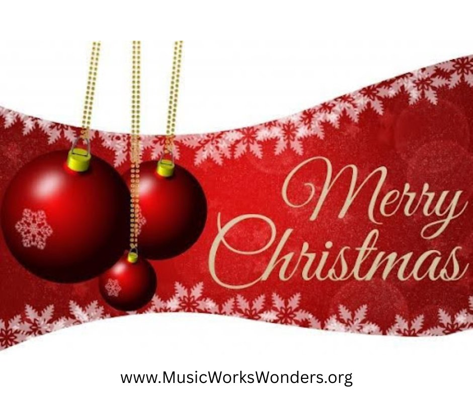 MusicWorksPA's tweet photo. Merry Christmas!

#musicworkswonders #musicworks #musictherapy #musictherapist #thepowerofmusic https://t.co/JAc8a4OnOi