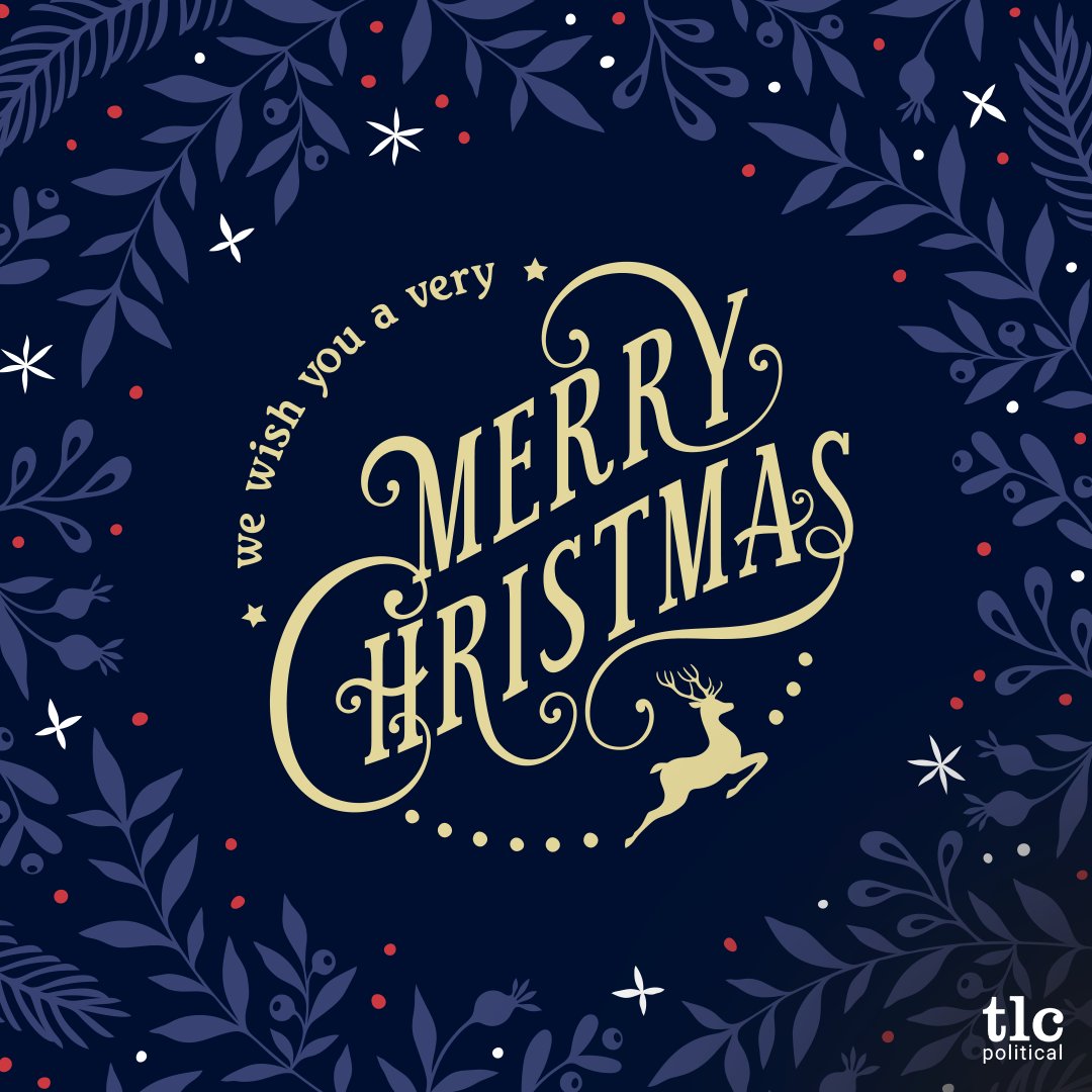 🎄 Merry Christmas from TLC Political! Grateful for our partners and the meaningful work we share. Wishing you joy, peace, and a bright season ahead.