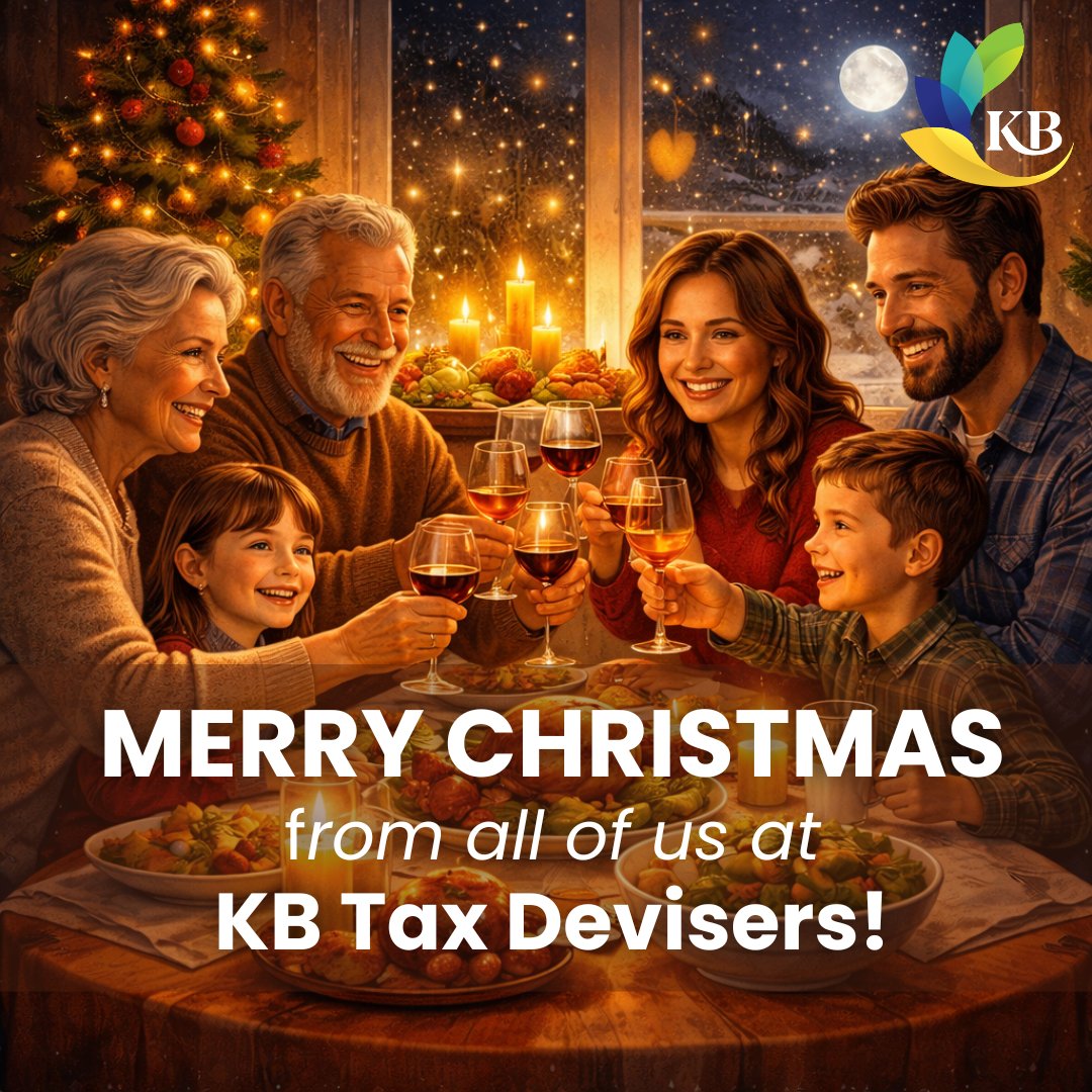 KBTaxDevisers's tweet photo. Thank you for trusting us to be part of your journey.

May your holidays be peaceful, your numbers profitable, and your new year strategically aligned.

With warmth and gratitude,
Minal, Taruna &amp; the KB Tax Team

#MerryChristmas #KBFamily #GratitudeAndGrowth https://t.co/MnQ4X3AcW3