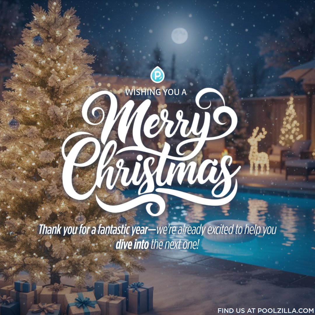 poolzilla_us's tweet image. 🤝 Grateful for our customers, partners, and pool pros who make what we do possible.
We wish you a happy holiday and a wonderful year ahead. 🎄

From our Poolzilla team to yours! 🎁

🌊 *Why Poolzilla?* 🏖️
- USA Customer Service (we pick up the phone!)
- Top-Quality Materials
-…