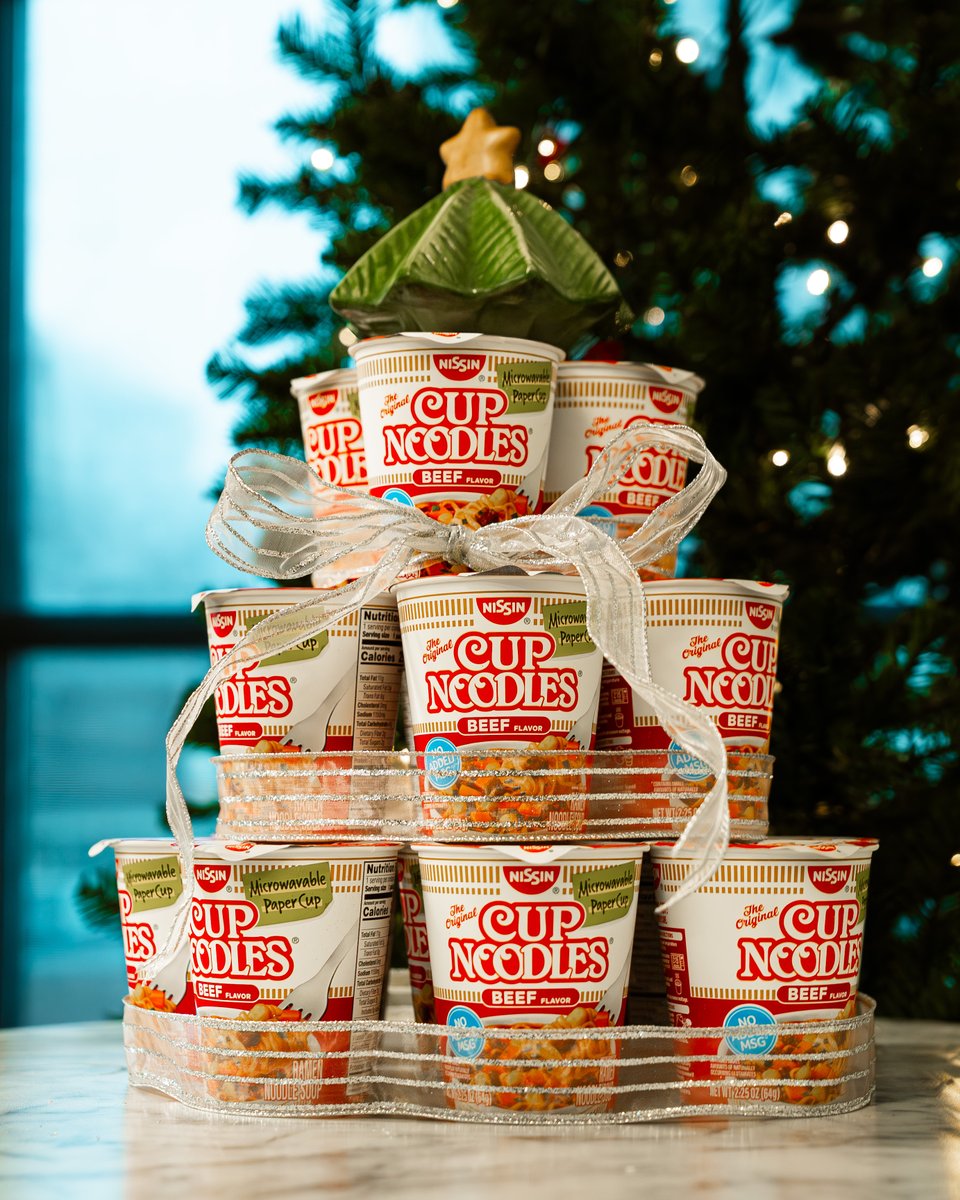 OrigCupNoodles's tweet photo. Introducing the first tree you can slurp! https://t.co/5oB9adjIar