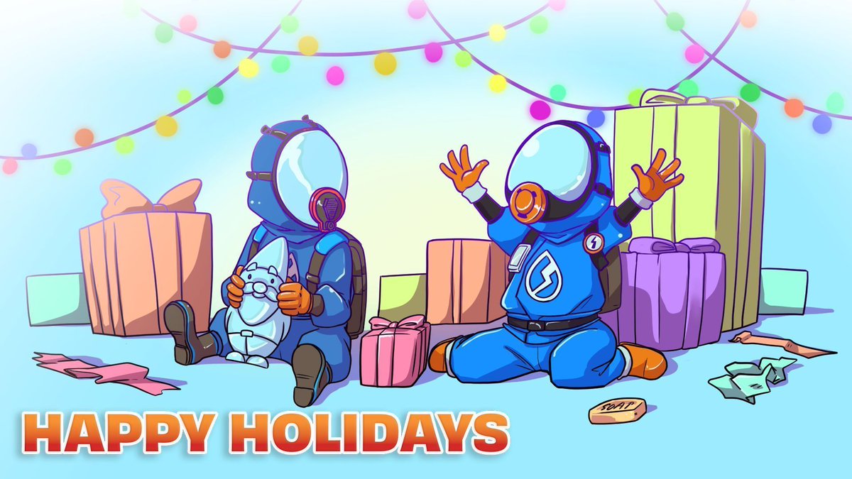Happy Holidays, Washers! 💦 

Wishing everyone a very merry DINGmas ❄️