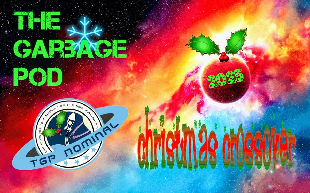 Welcome to the <a href="/TheGarbagePOD/">The Garbage POD</a> / <a href="/TGP_NOMINAL/">TGP Nominal Podcast</a> #ChristmasCrossover

This Year's #Christmas Crossover is so big it has been split into two episodes

Join us for Festive Fun &amp; Games, ncluding the annual Twelve Days of Christmas &amp; Music Quizzes

Visit: tgpnominal.weebly.com/podcasts/tgp-n… 🎄🎅☃️