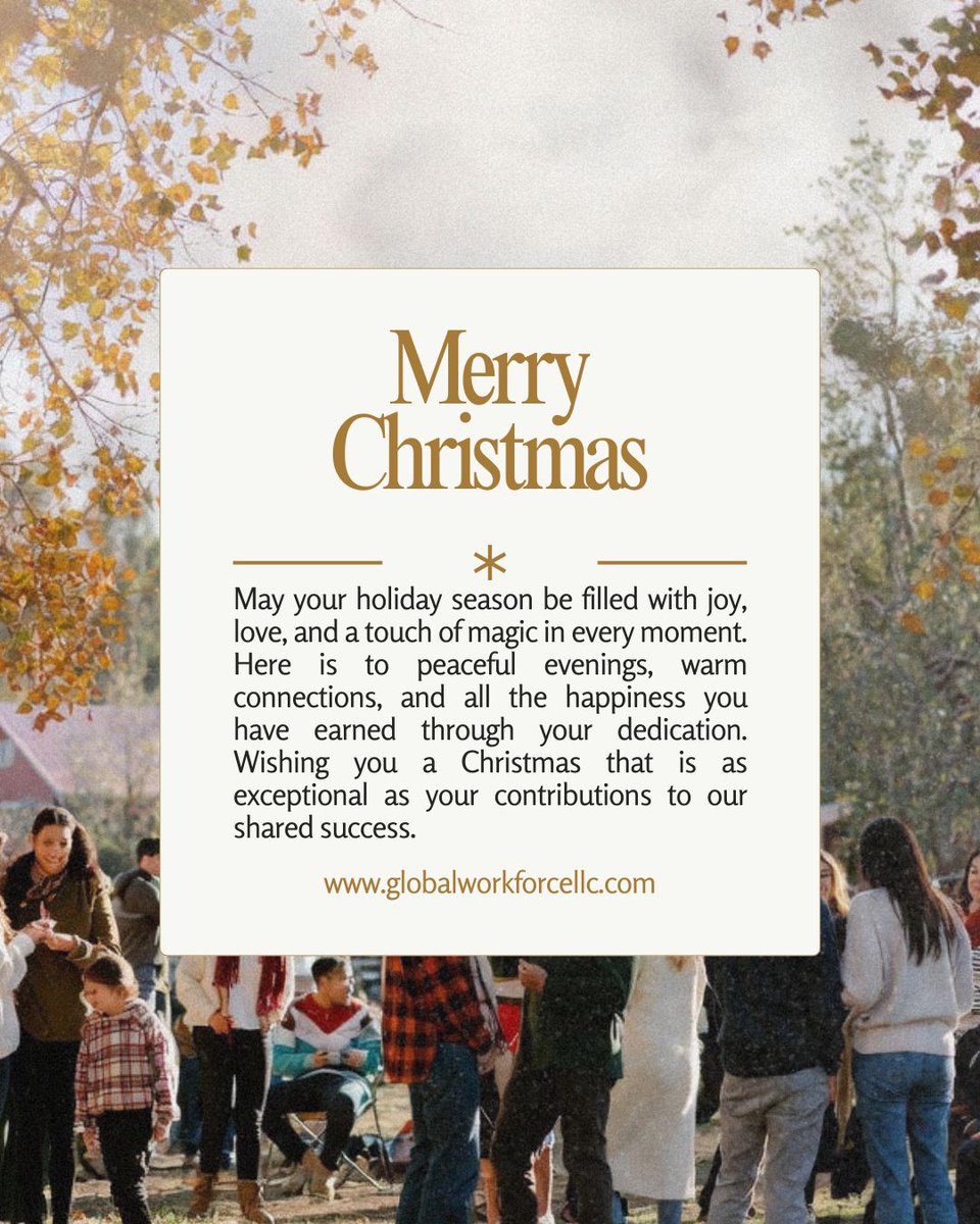 GlobalWorkLLC's tweet image. Merry Christmas to all