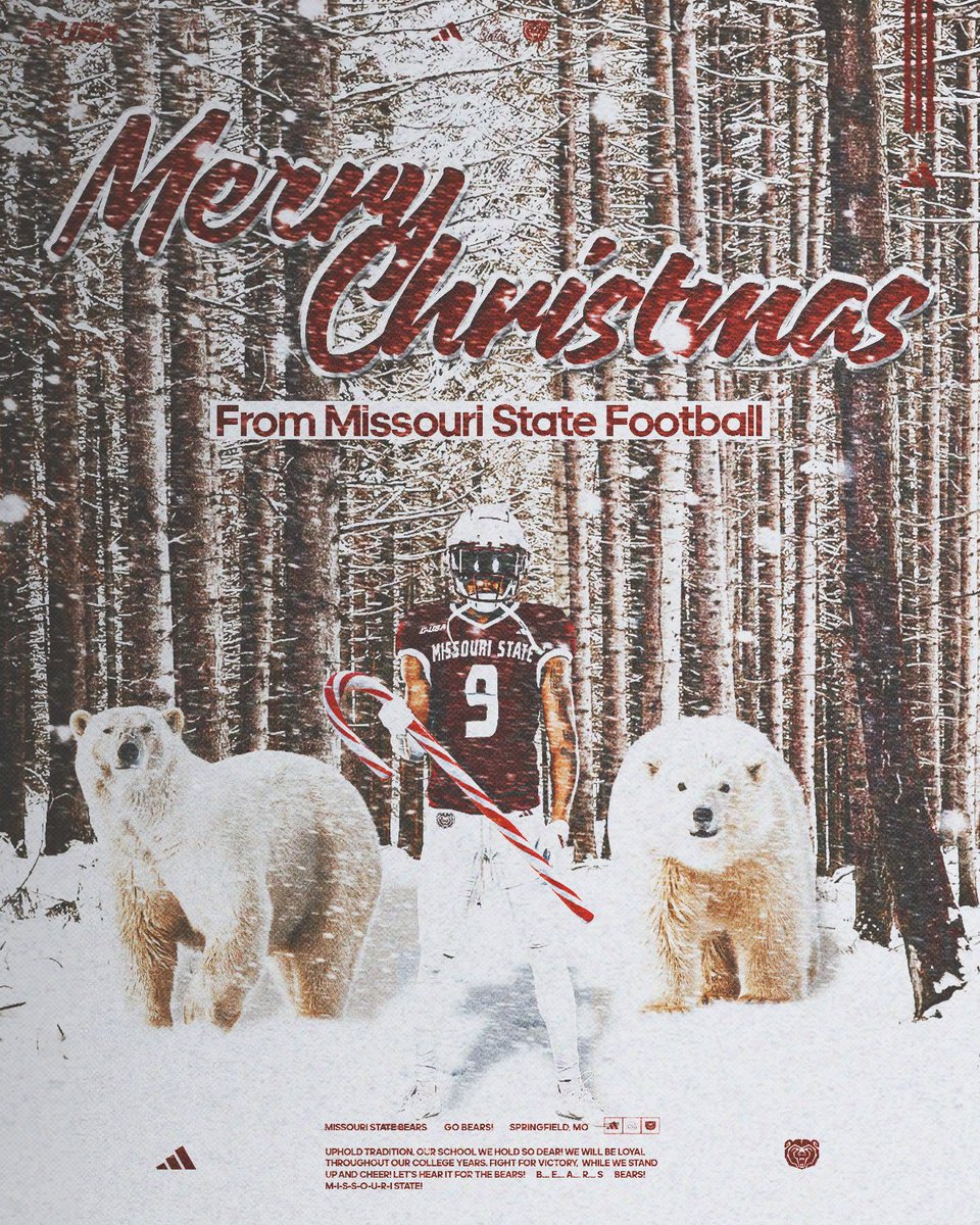 Merry Christmas, Bears!

#GoBears | #WeAreMoState