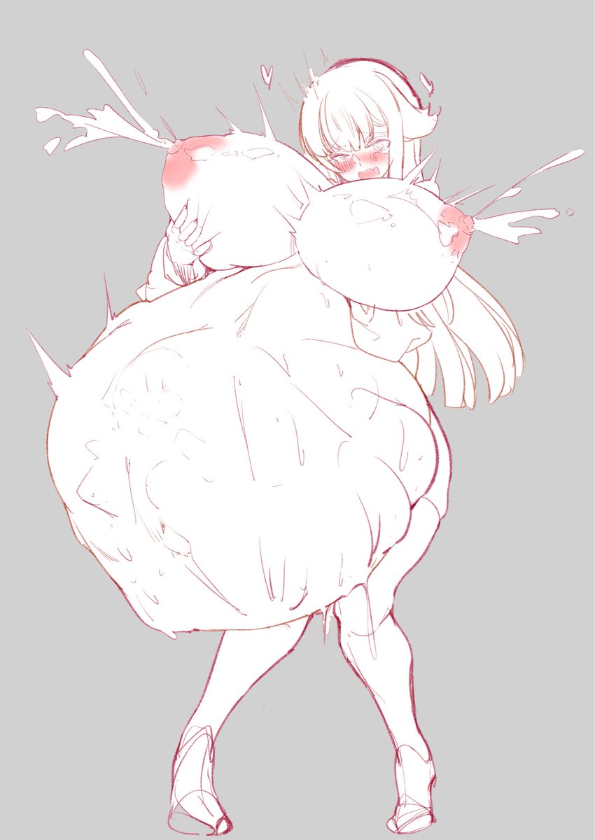 クリスマスにつまみ食いしたら服が閉まらなくなっちゃった雪乃ちゃん 