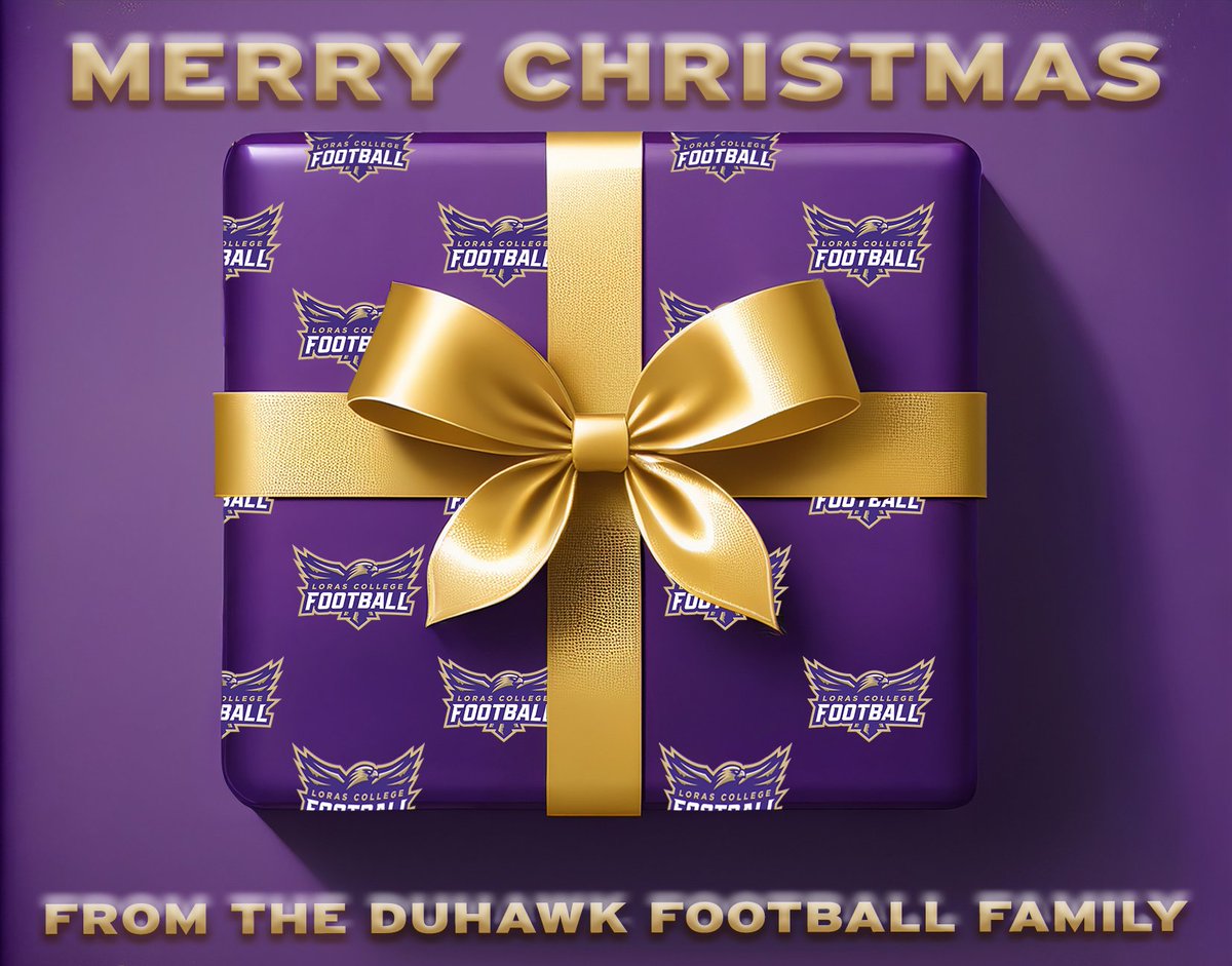 Merry Christmas from Duhawk Football!

We hope everyone a safe and enjoyable holiday!

#GoDuhawks