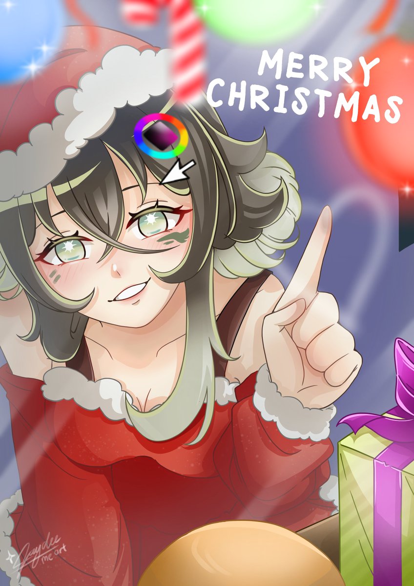MERRY CHRISTMAS TO ALL!! HOPE YA'LL HAVE A WONDERFUK CHRISTMAS AND A HAPPY HOLIDAY~!💚💚💚